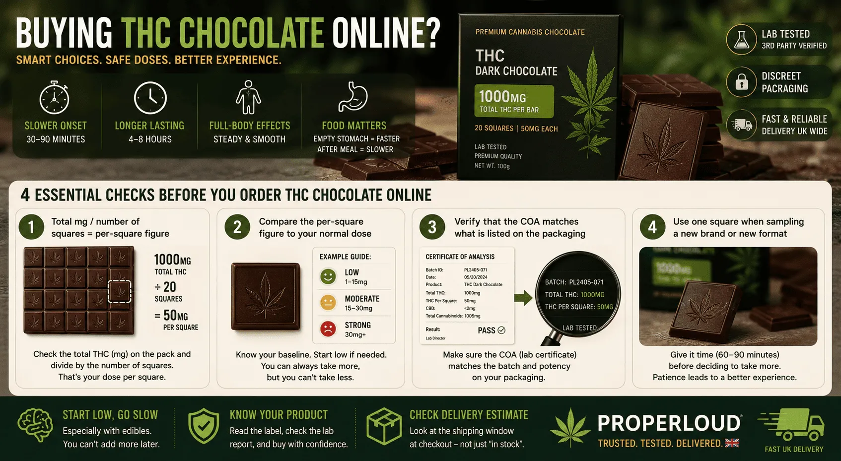 Weed Chocolate buy UK