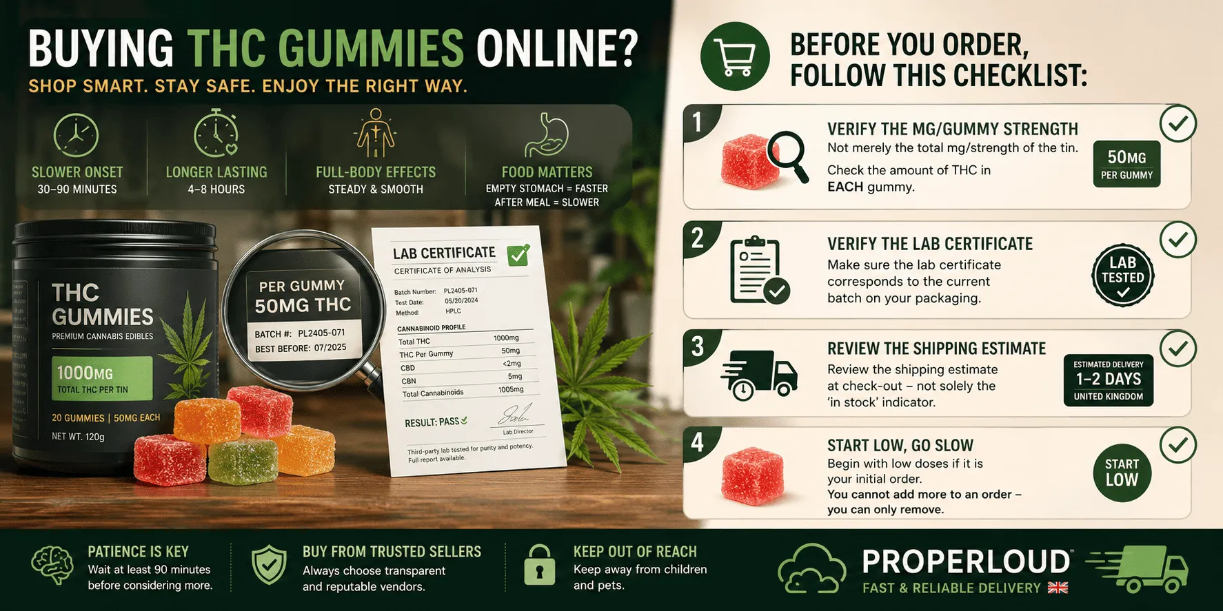 THC Gummies buy UK