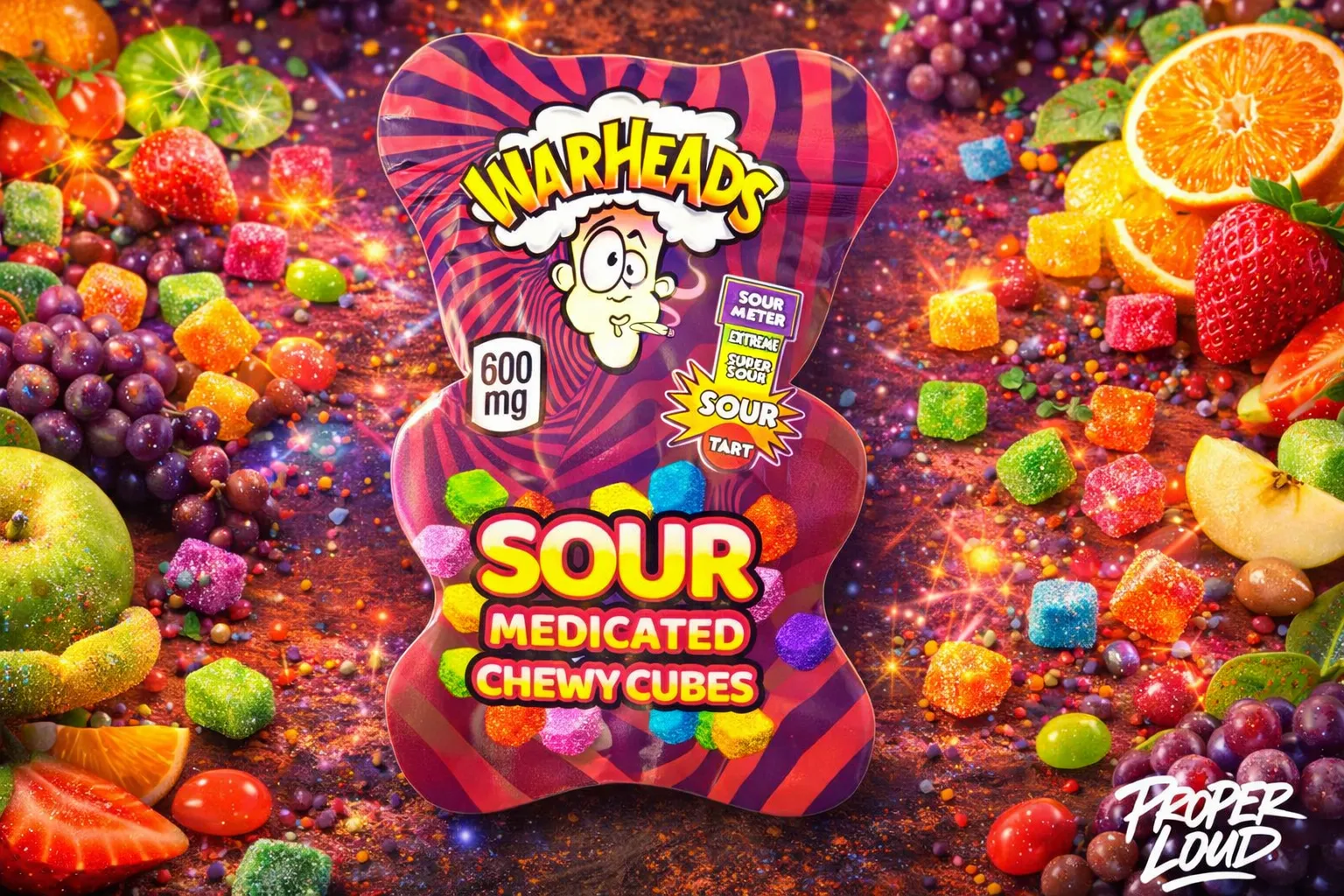 WarHeads Sour Cubes