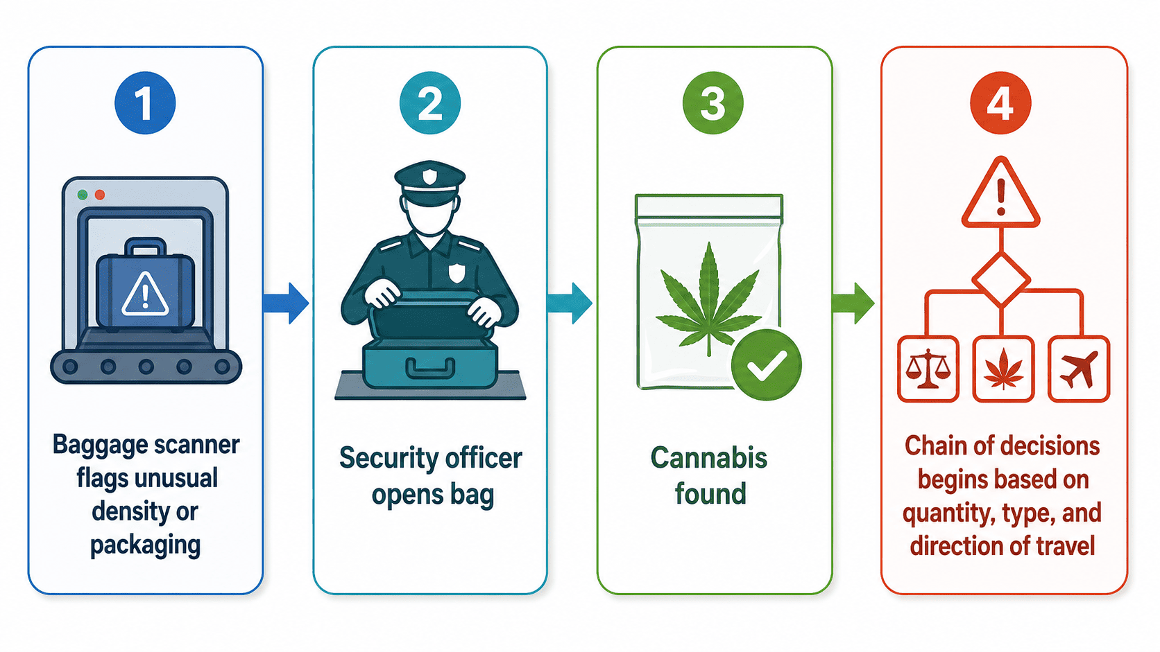 What does airport Security look for in your luggage