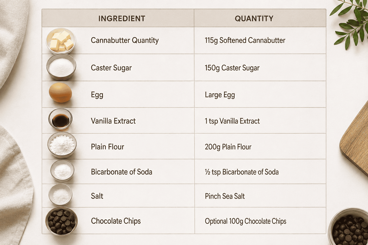 Basic Cookie Recipe